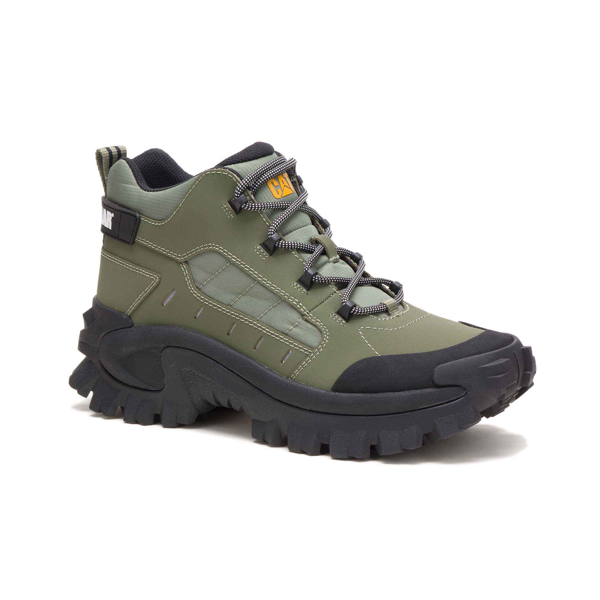 Men's Caterpillar Resistor Trainers Green Ireland YMUG05289